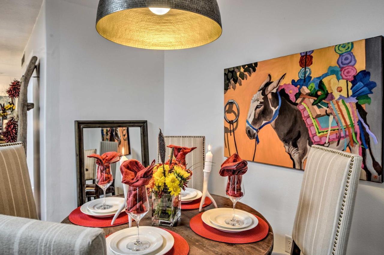 Modern Bungalow With Santa Fe Charm Less Than 2 Mi To Plaza Apartment Bagian luar foto