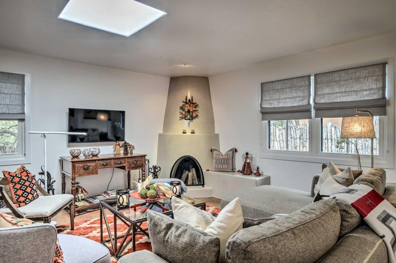 Modern Bungalow With Santa Fe Charm Less Than 2 Mi To Plaza Apartment Bagian luar foto