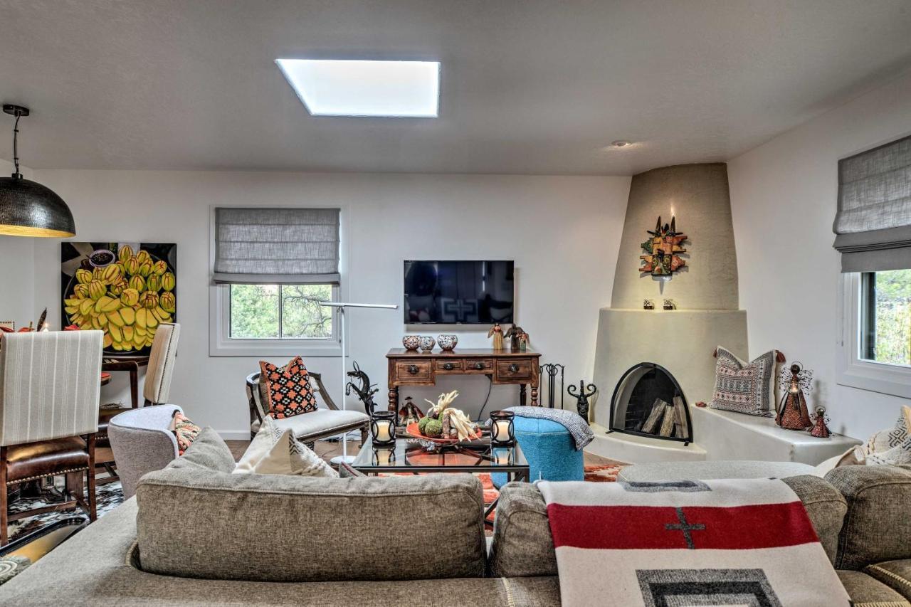 Modern Bungalow With Santa Fe Charm Less Than 2 Mi To Plaza Apartment Bagian luar foto