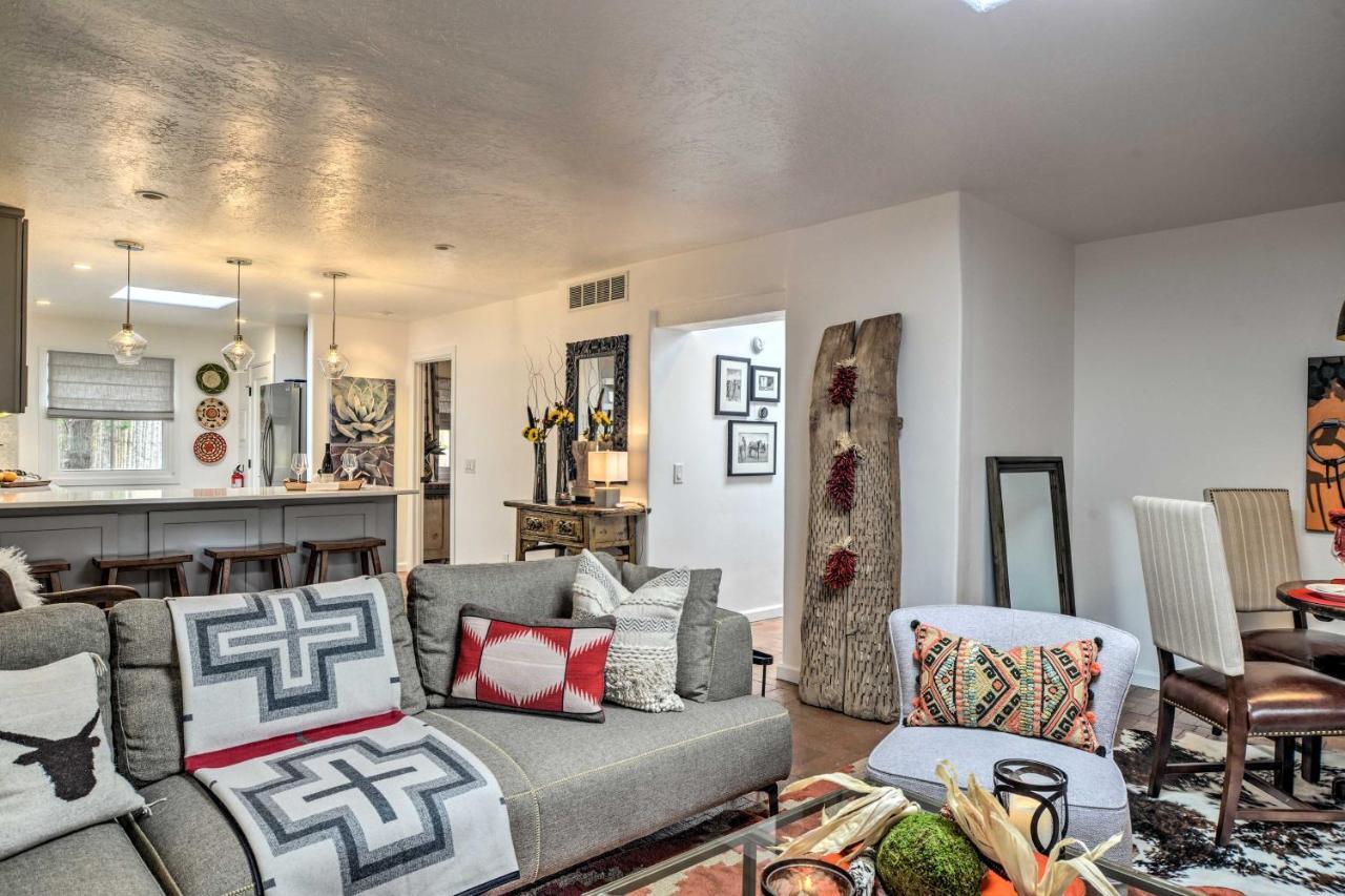 Modern Bungalow With Santa Fe Charm Less Than 2 Mi To Plaza Apartment Bagian luar foto